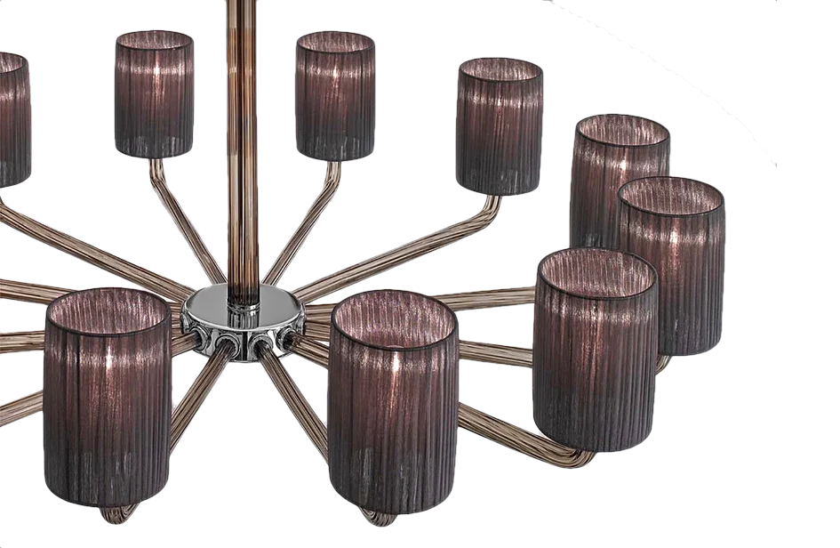 Lampadari con paralumi