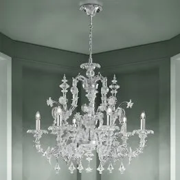 Ca' Rezzonico crystal chandelier